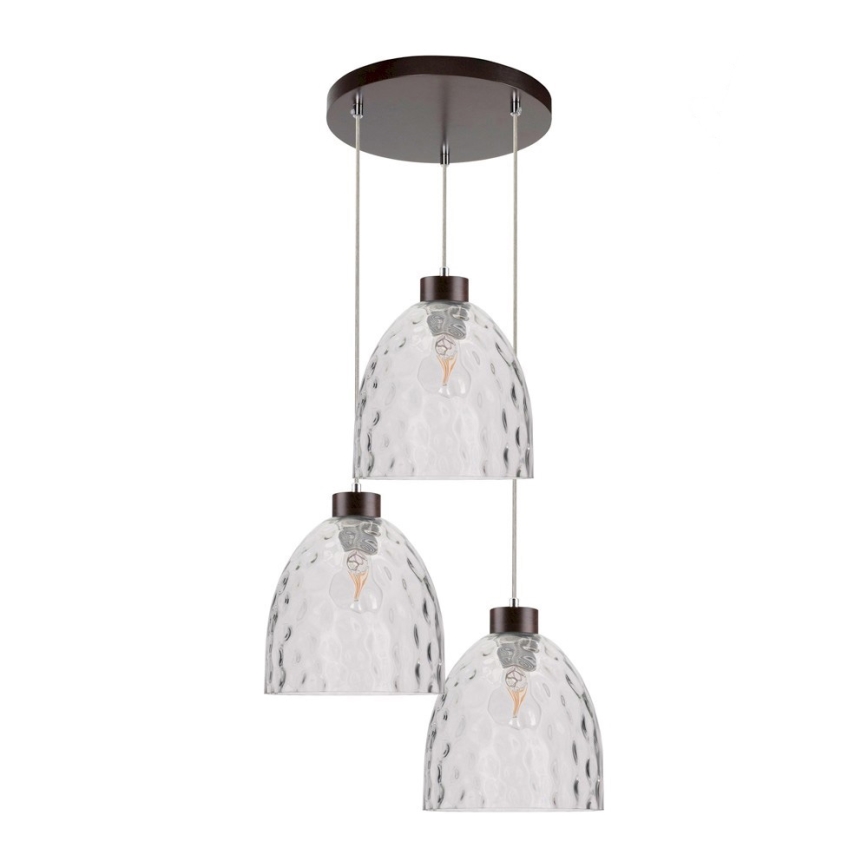 Luster na sajli AURA 3xE27/60W/230V bukva