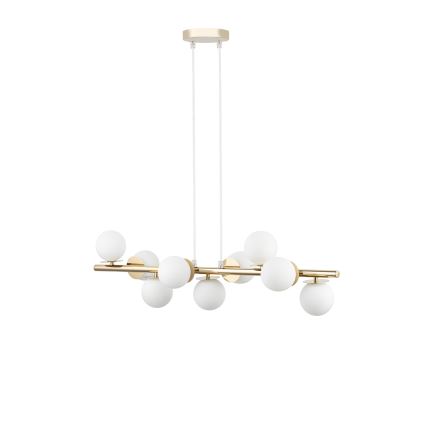 Luster na sajli AVOLA 9xG9/12W/230V zlatna