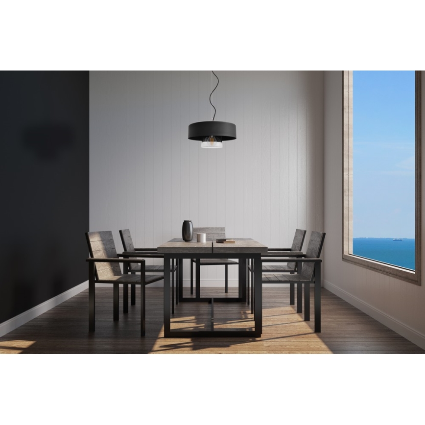 Luster na sajli BABILON 1xE27/15W/230V