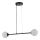 Luster na sajli BALANS 2xG9/12W/230V crna