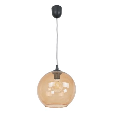 Luster na sajli BALL 1xE27/60W/230V pr. 25 cm bež
