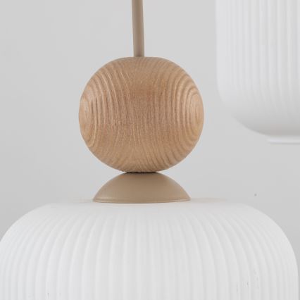 Luster na sajli BALLO 3xE14/10W/230V bež