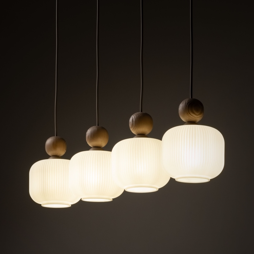 Luster na sajli BALLO 4xE14/10W/230V bež
