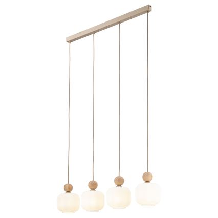 Luster na sajli BALLO 4xE14/10W/230V bež