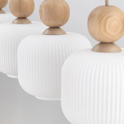 Luster na sajli BALLO 4xE14/10W/230V bež