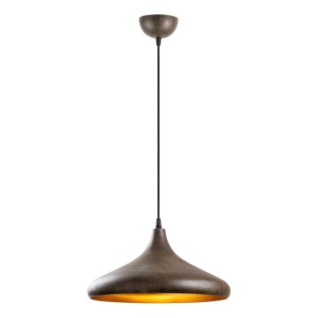 Luster na sajli BAREK 1xE27/40W/230V siva