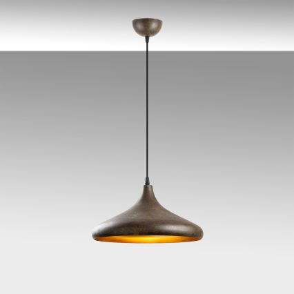 Luster na sajli BAREK 1xE27/40W/230V siva