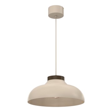 Luster na sajli BASCA 1xE27/15W/230V bež/smeđa