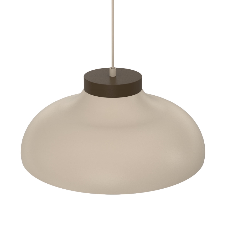 Luster na sajli BASCA 1xE27/15W/230V bež/smeđa
