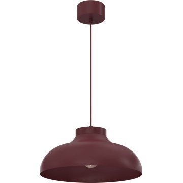 Luster na sajli BASCA 1xE27/15W/230V bordo