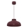 Luster na sajli BASCA 1xE27/15W/230V bordo