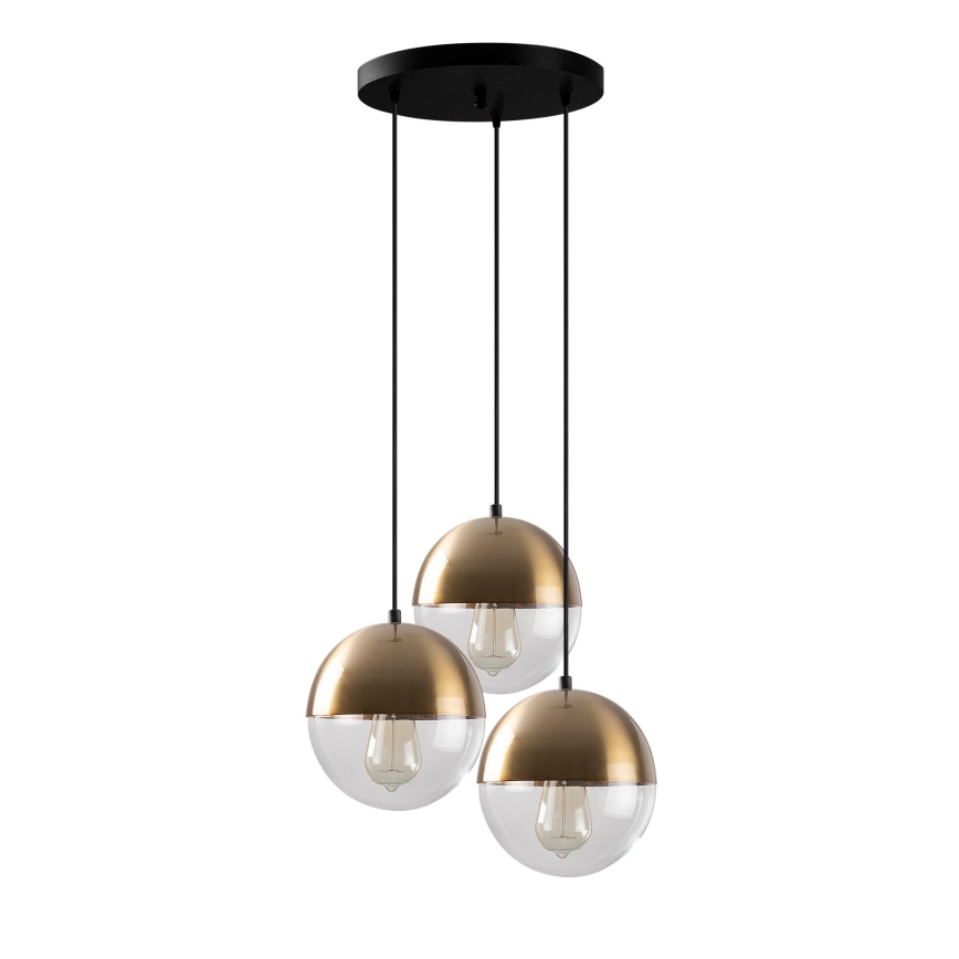 Luster na sajli BASTOS 3xE27/40W/230V