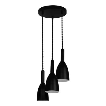 Luster na sajli BELA 3xE14/40W/230V