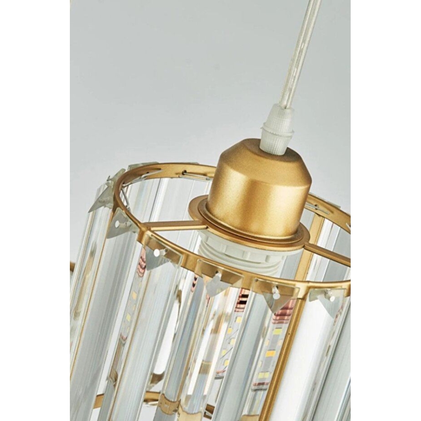 Luster na sajli BELLA 3xE27/40W/230V zlatni