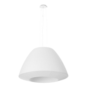 Luster na sajli BELLA 3xE27/60W/230V pr. 60 cm bijela