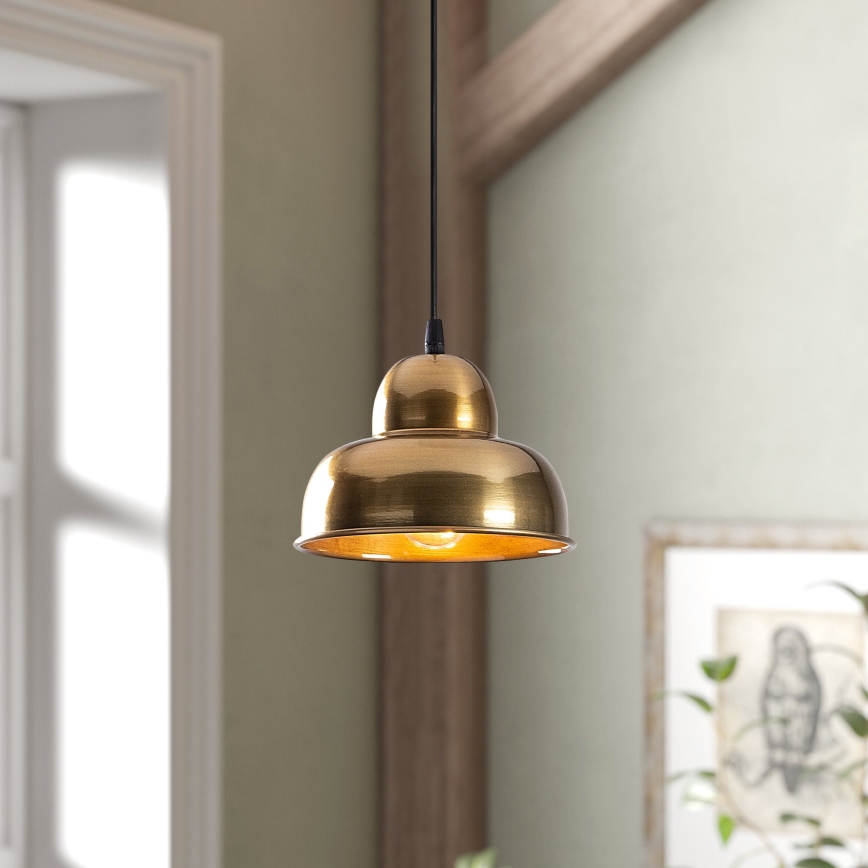 Luster na sajli BERCESTE 1xE27/40W/230V zlatna