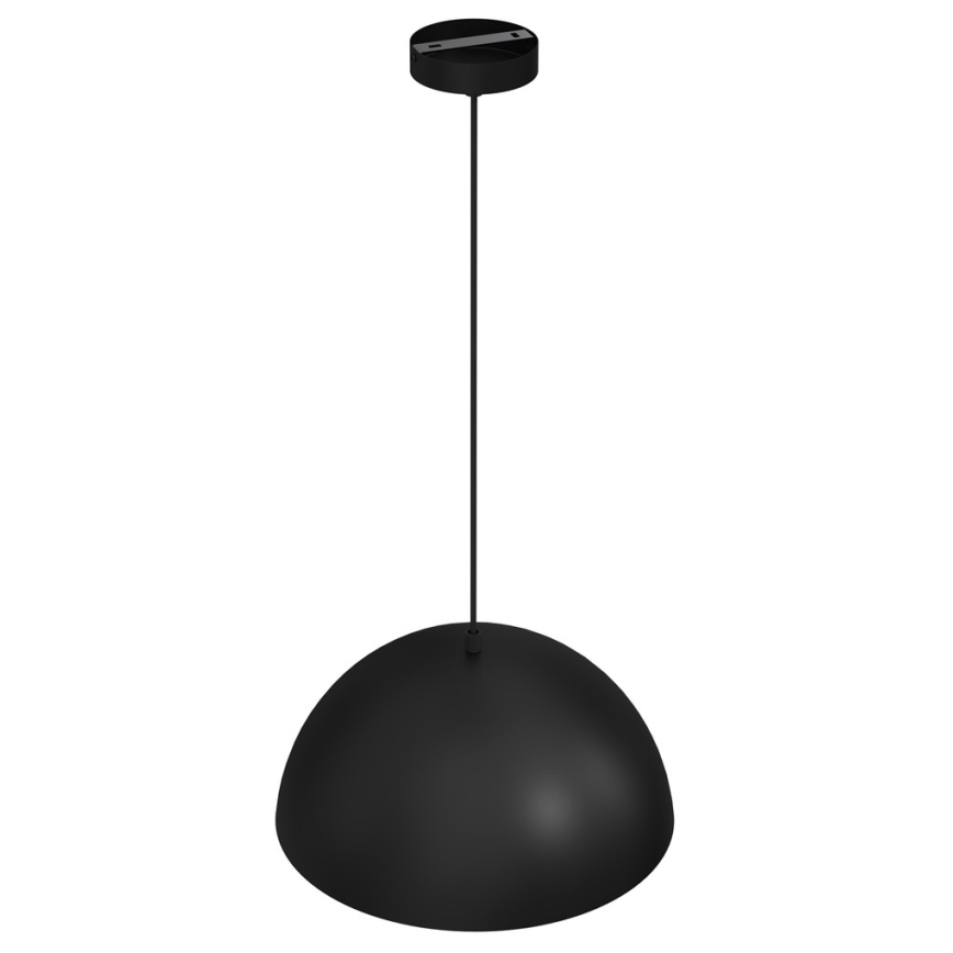 Luster na sajli BETA 1xE27/60W/230V pr. 35 cm crna