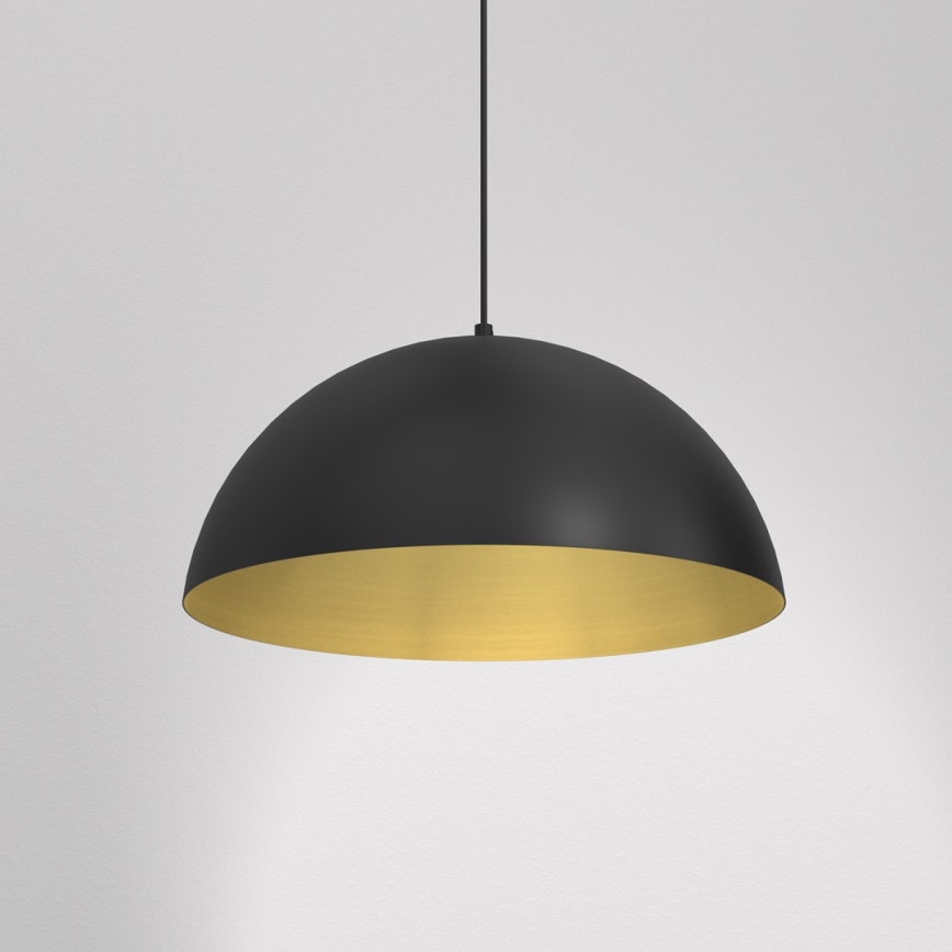 Luster na sajli BETA 1xE27/60W/230V pr. 45 cm crna