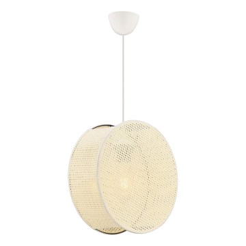 Luster na sajli BIG DRUM 1xE27/60W/230V krem