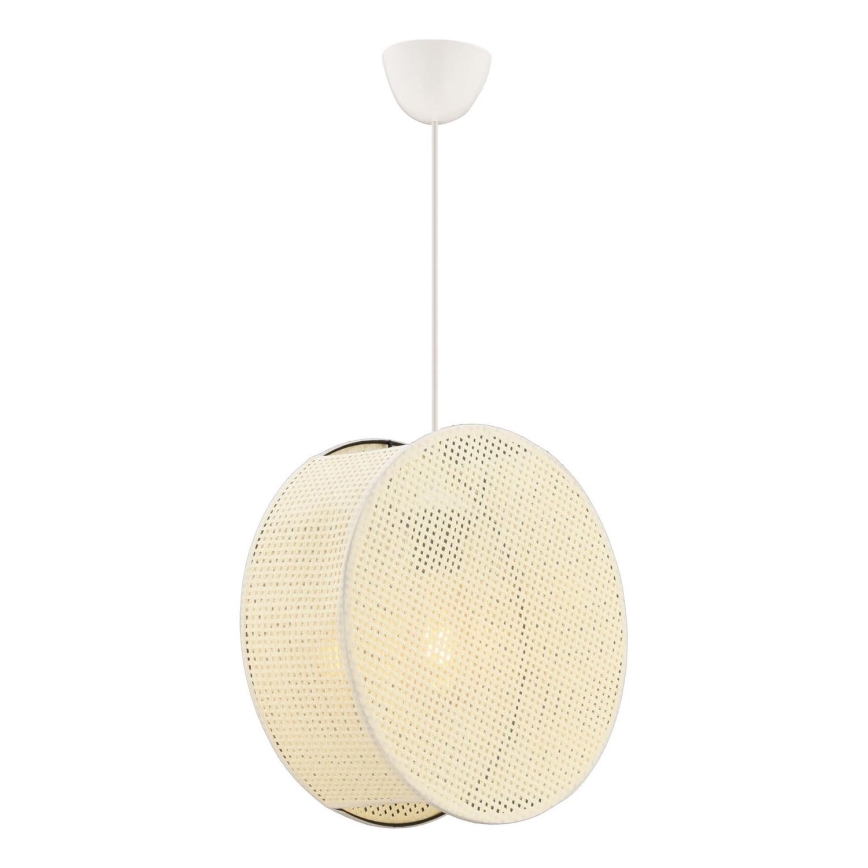 Luster na sajli BIG DRUM 1xE27/60W/230V krem