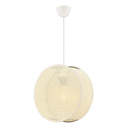 Luster na sajli BIG DRUM 1xE27/60W/230V krem