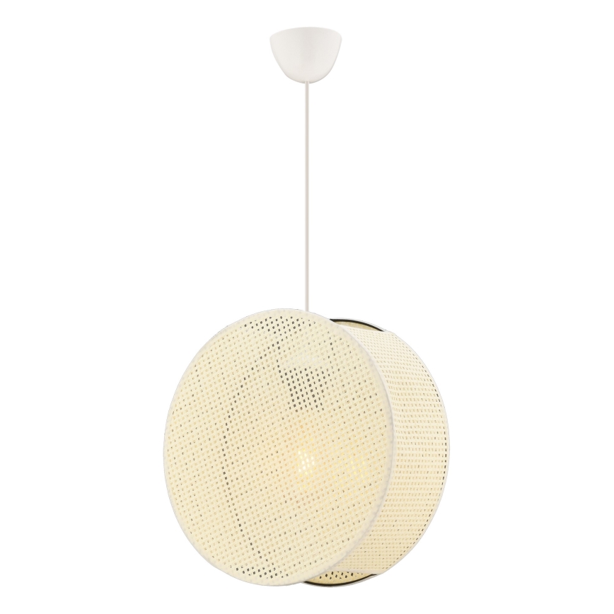 Luster na sajli BIG DRUM 1xE27/60W/230V krem