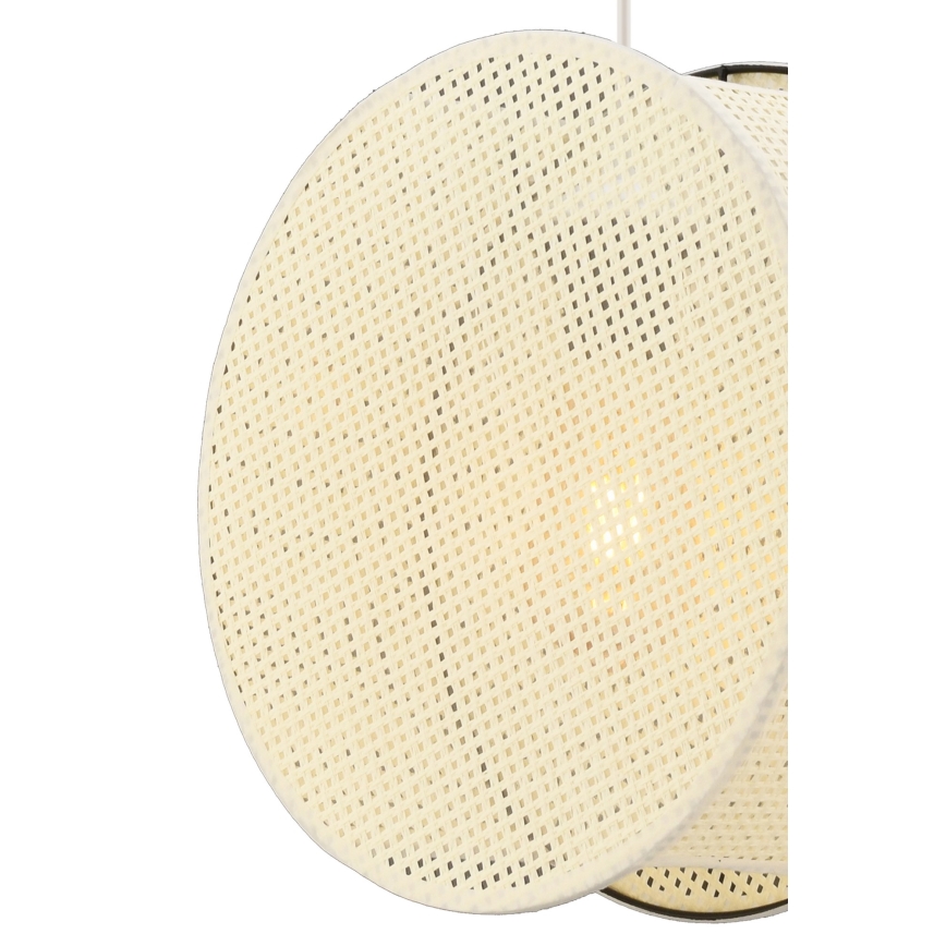 Luster na sajli BIG DRUM 1xE27/60W/230V krem