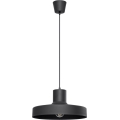 Luster na sajli BILO 1xE27/15W/230V pr. 35 cm crna