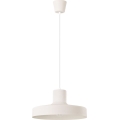 Luster na sajli BILO 1xE27/15W/230V pr. 35 cm krem