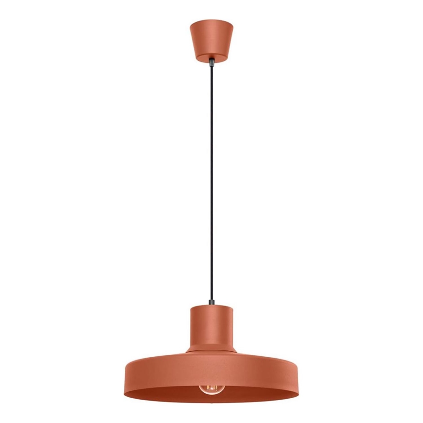 Luster na sajli BILO 1xE27/15W/230V pr. 35 cm narančasta