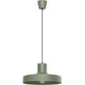Luster na sajli BILO 1xE27/15W/230V pr. 35 cm zelena