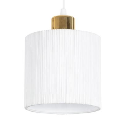Luster na sajli BIZO 2xE27/60W/230V bijela/zlatna