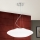 Luster na sajli BLANC 2xE27/60W/230V pr. 49 cm mat krom