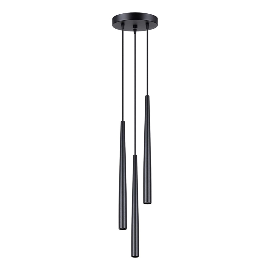 Luster na sajli BLISS 3xG9/8W/230V crna