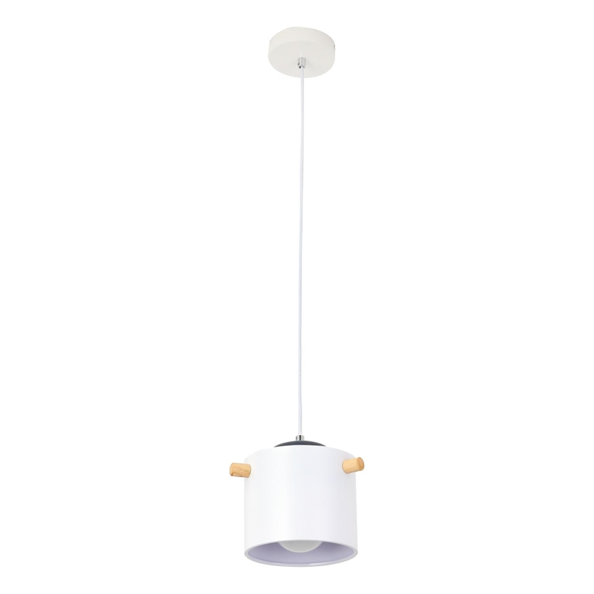 Luster na sajli BODO 1xE27/60W/230V bijela