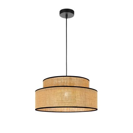 Luster na sajli BOHO 1xE27/60W/230V bež