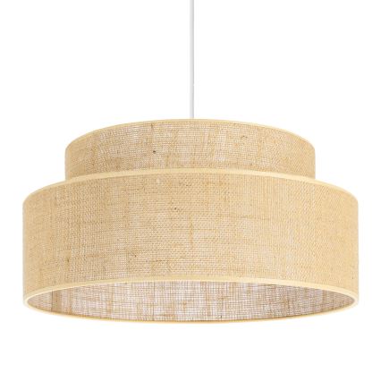 Luster na sajli BOHO 1xE27/60W/230V pr. 40 cm bež