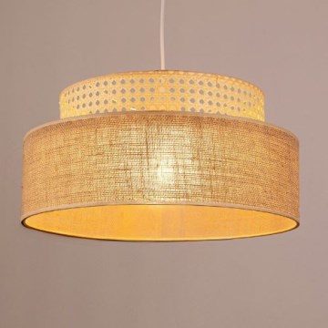 Luster na sajli BOHO 1xE27/60W/230V ratan