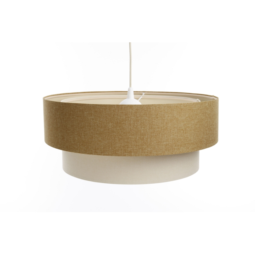 Luster na sajli BOHO TRINITI 1xE27/60W/230V smeđa/krem