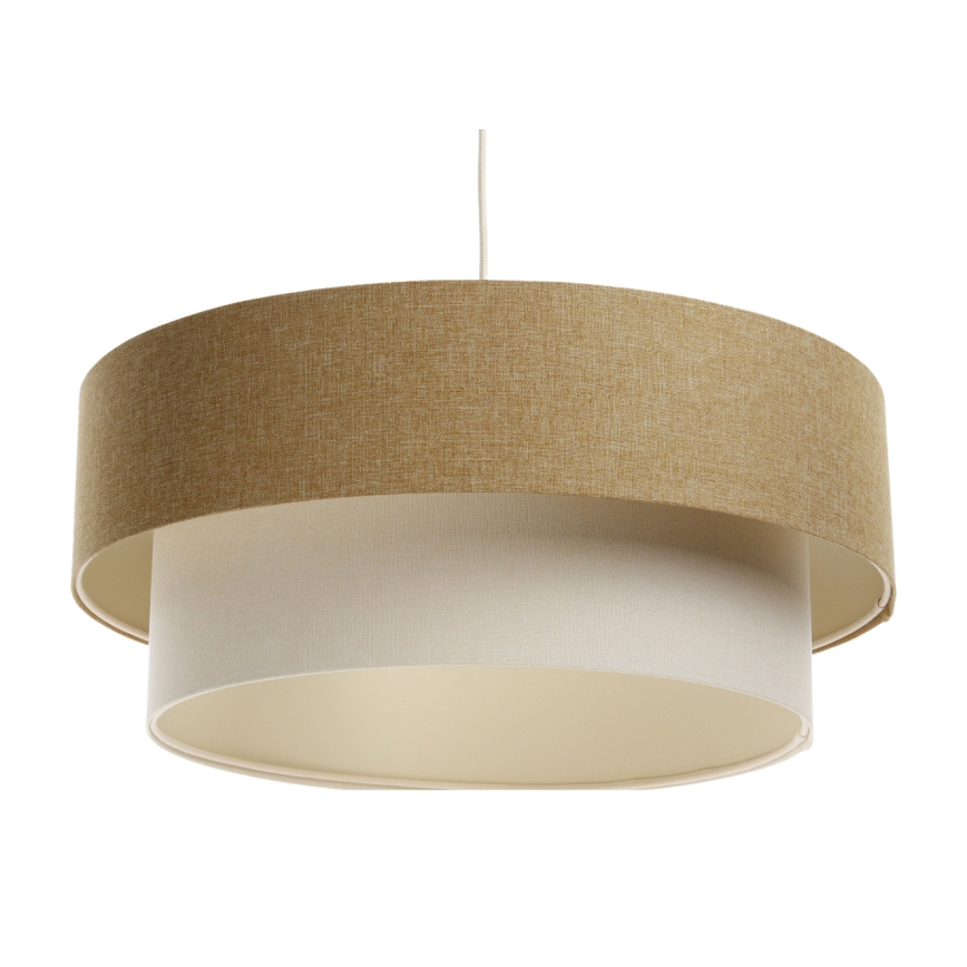 Luster na sajli BOHO TRINITI 1xE27/60W/230V smeđa/krem