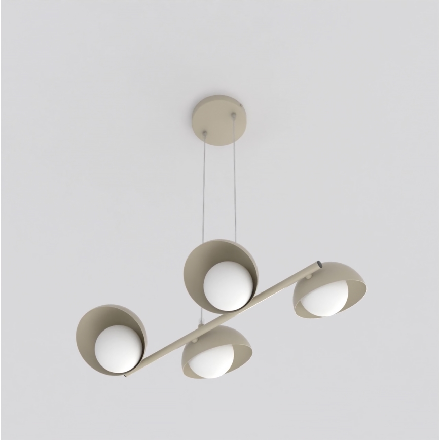 Luster na sajli BOOM 4xG9/8W/230V bež