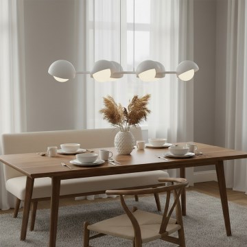 Luster na sajli BOOM 6xG9/8W/230V bijela