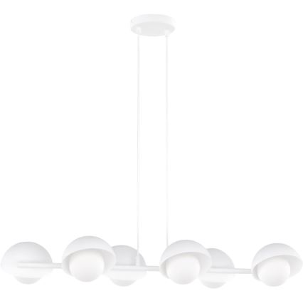 Luster na sajli BOOM 6xG9/8W/230V bijela