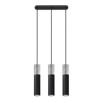 Luster na sajli BORGIO 3xGU10/40W/230V