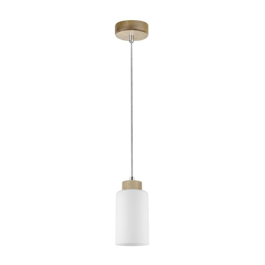Luster na sajli BOSCO 1xE27/60W/230V breza