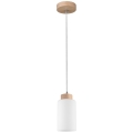 Luster na sajli BOSCO 1xE27/60W/230V hrast