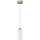 Luster na sajli BOSCO 1xE27/60W/230V hrast