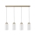 Luster na sajli BOSCO 4xE27/60W/230V breza