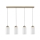 Luster na sajli BOSCO 4xE27/60W/230V hrast