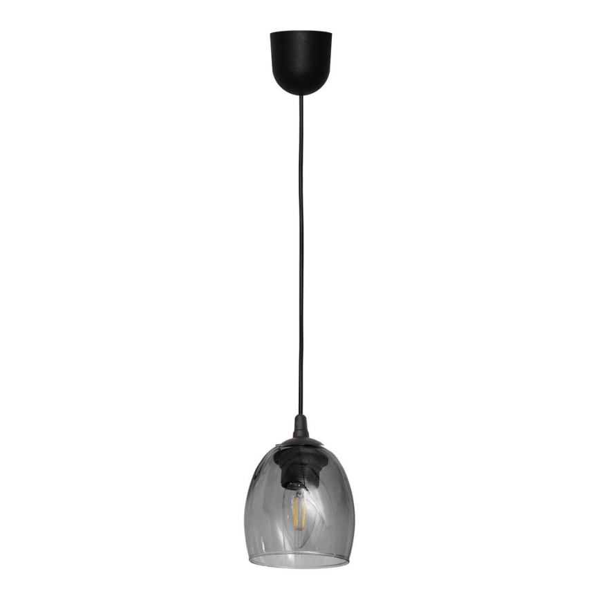 Luster na sajli BRILLANT 1xE27/15W/230V siva